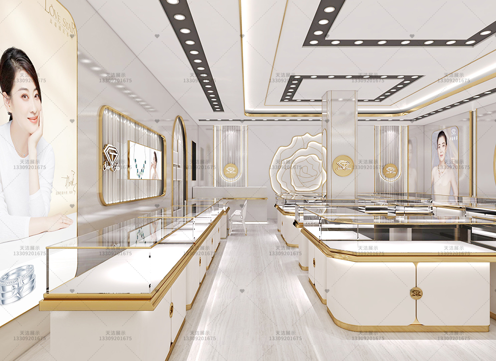 西安珠宝货柜加工厂推荐，为珠宝品牌提供定制展柜服务