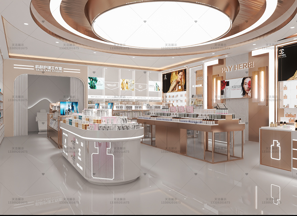 甘肃化妆品展柜厂家