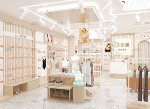 个性化定制内衣展柜，展示品牌魅力吸引目光！