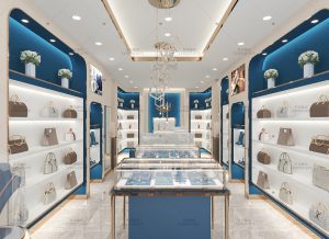 奢侈品展示柜定制，展现品牌尊贵与品质，吸引精英顾客！