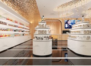 定制美妆柜子方案：精致设计让您的店铺脱颖而出