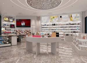 商场化妆品展柜定做，量身定制最适合您商场风格的展示器！