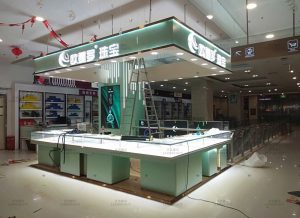 商场珠宝展柜设计制作珠宝展柜制作厂家案例展示