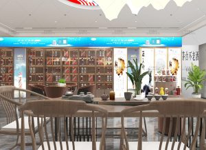 茅台烟酒专卖店展柜设计定制方案,白酒专卖店展柜设计