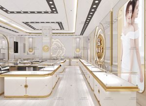 珠宝展柜设计效果图：从灵感到实现，展柜设计的全流程解析