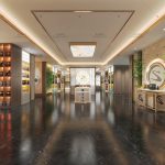 高档习酒专卖店装修及柜台设计360度全景展示