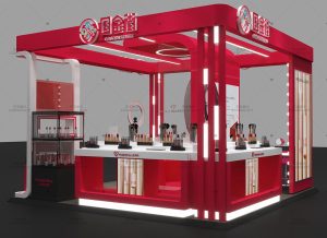 从设计到安装：化妆品展柜定做流程及注意事项