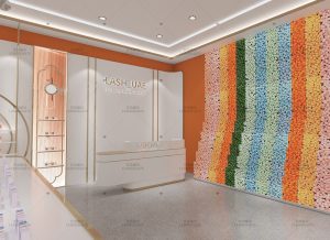 烤漆工艺揭秘：化妆品店展示柜如何提升美观与耐用性