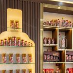 烟酒货柜定制厂家,烟酒店展柜定制完成案例展示