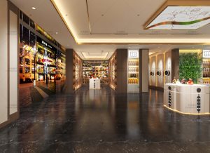 烟酒展示柜效果图分享：成功案例带来的设计灵感