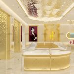 老凤祥珠宝店展柜货柜效果图！轻松吸引顾客目光！