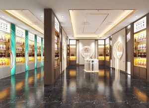 精品白酒展柜定做，助力品牌提升市场竞争力