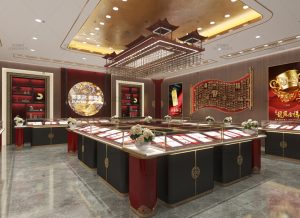 珠宝展示柜效果图分享：灵感来自这家成功设计案例