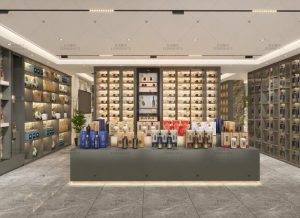 白酒专卖店展示柜定制：打造完美酒类展示空间