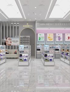 美妆展柜制作