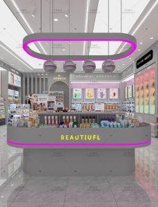 化妆品店展柜