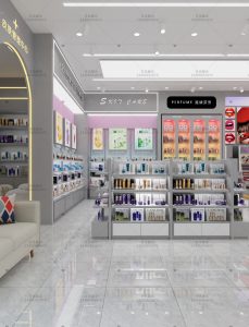 化妆品展柜定制