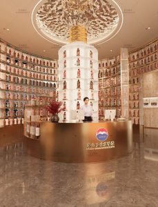 烟酒店展示柜定制
