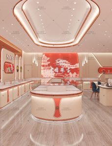 烤漆珠宝展示柜