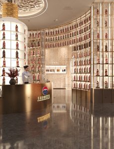 白酒专卖店展柜设计
