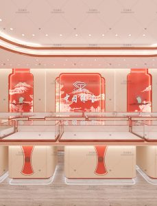 珠宝店装修展柜